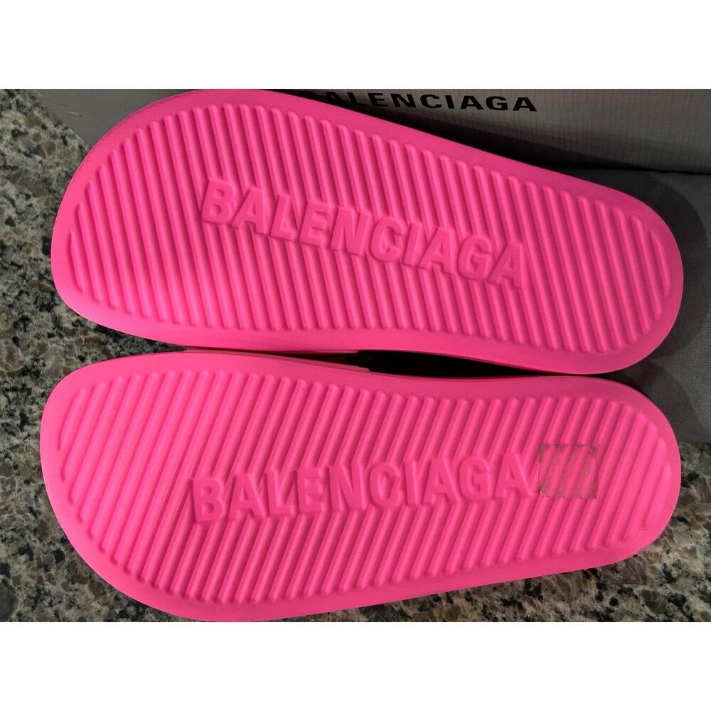 Balenciaga Women's Pool Slide Sandals Size 5 US SPB-SAL (344161) - Picture 4 of 5